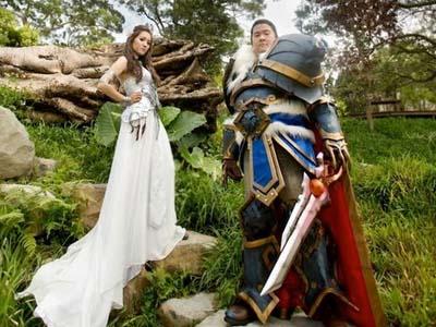 Wow, Pasangan ini Menikah Dengan Tema World of Warcraft!