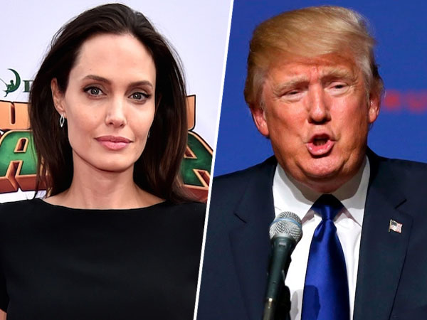 Serukan Anti-Islam, Angelina Jolie Kecam Tindakan Donald Trump