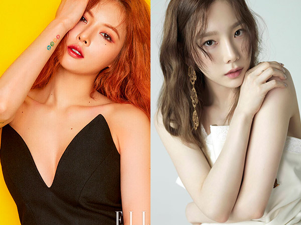 Saling 'Mention', Hyuna dan Taeyeon SNSD Isyaratkan Kolaborasi