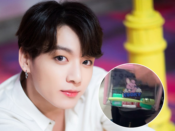 Terungkap Isi Tas Perlengkapan Mandi Jungkook BTS, Gemas Pakai BT21