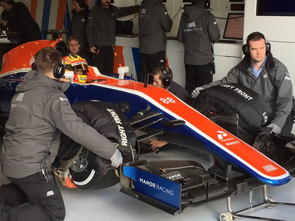 Duh, Mobil Rio Haryanto Sempat Tergelincir di Tes Balap F1 Barcelona