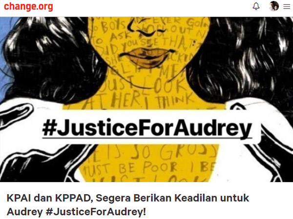 Jutaan Orang Sudah Tandatangani Petisi #JusticeForAudrey Korban Pengeroyokan 12 Siswi SMA