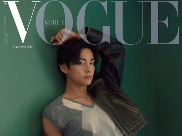 Cover V BTS untuk Vogue Korea Catat Rekor Pemesanan 1 Juta Eksemplar