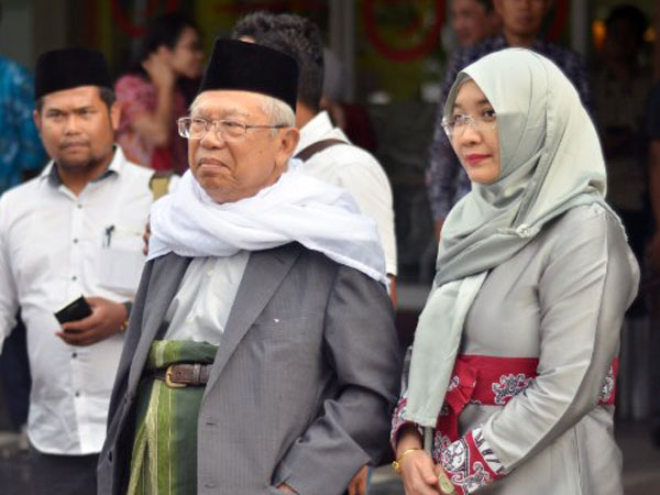 Sosok Istri Ma'ruf Amin yang Dalam Sekejap Menarik Perhatian Media dan Netizen