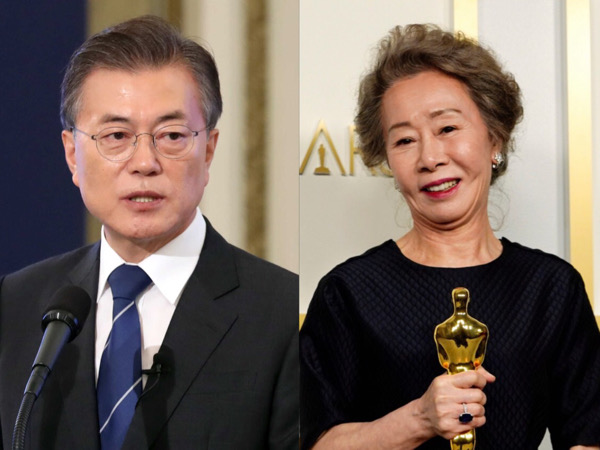 Ucapan Selamat Presiden Moon Jae In untuk Youn Yuh Jung yang Cetak Sejarah Oscar