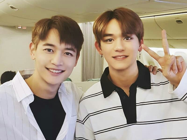 Interaksi Si Kembar Minho SHINee dan Lucas WayV Jadi Sorotan Fans