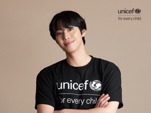Ahn Hyo Seop Berpartisipasi dalam Kampanye Tim UNICEF