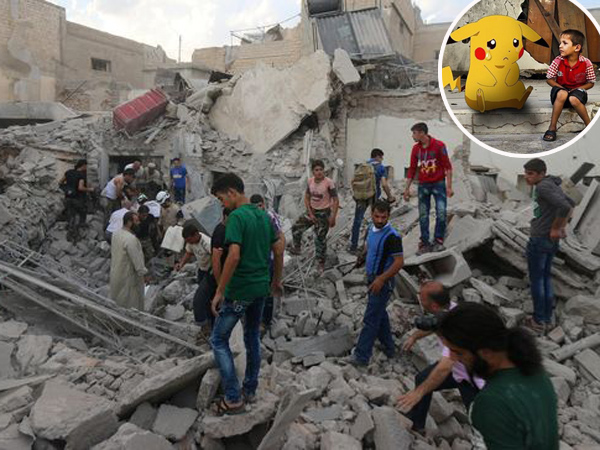 Serukan Pesan Mengharukan, ‘Pokemon Go’ Dimanfaatkan Untuk Selamatkan Anak-Anak Suriah!
