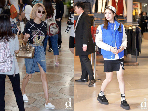 Split Skirt, Outfit yang Tengah Ngetren di Kalangan Idola K-Pop Wanita