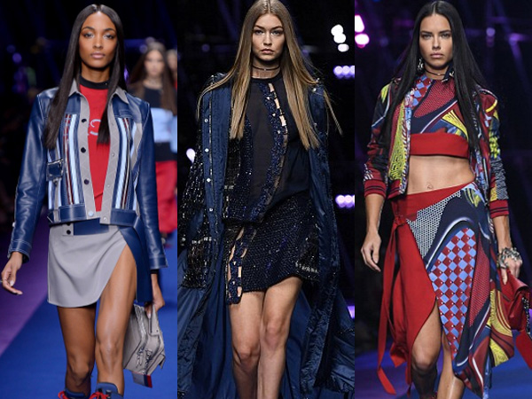 Irina Shayk Hingga Gigi Hadid, Supermodel Ternama Hiasi Runway Versace di Milan Fashion Week