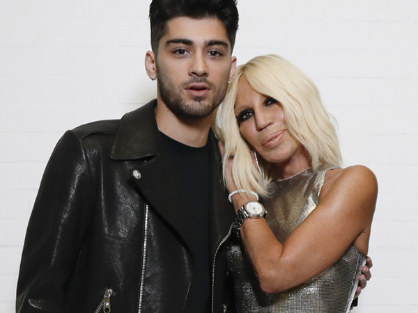 Wah, Donatella Versace dan Zayn Malik Resmi Jadi Pasangan Baru di Industri Fashion!