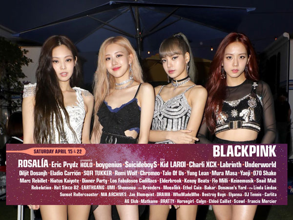 BLACKPINK Dikonfirmasi Jadi Penampil Utama di Coachella 2023