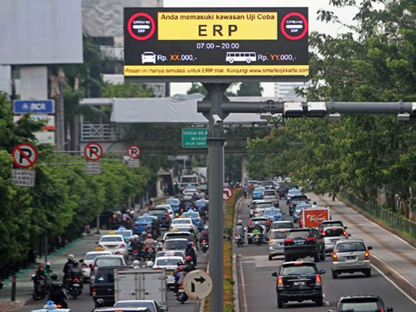 Mengenal ERP yang Buat Wacana Mobil Masuk Jakarta Harus Bayar Diusulkan