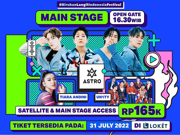 Harga Tiket Nonton ASTRO, UN1TY Hingga Tiara Andiri Cuma Rp 165 Ribu!