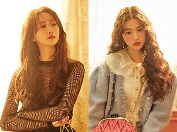 Gaya Vintage YoonA SNSD dan Wonyoung IZ*ONE di Pemotretan Miu Miu