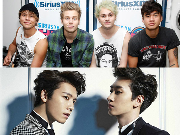 Wah, Member 5SOS Ternyata Pernah Tulis Lagu untuk Album D&E Super Junior?