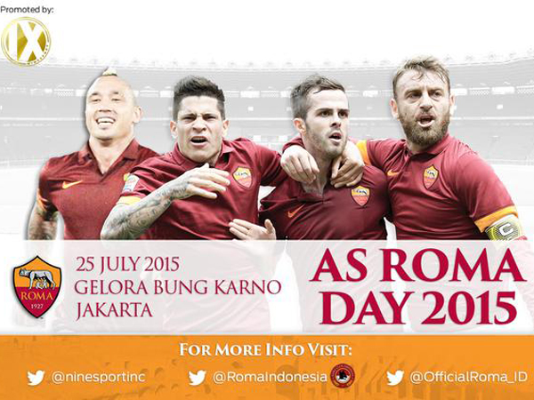 Indonesia Disanksi FIFA, AS Roma Tetap Datang
