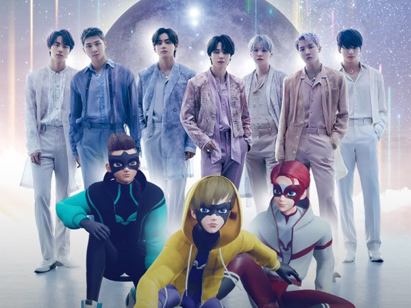 BTS Isi Soundtrack Serial Animasi Superhero 'Bastions'