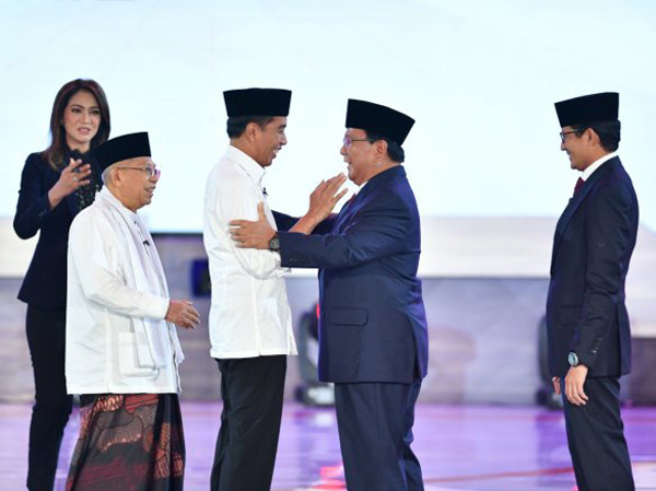 Adu Visi 'Indonesia Maju' Jokowi-Ma'ruf VS 'Indonesia Menang' Prabowo-Sandi