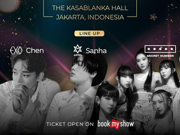 Dihadiri Chen, Sanha, Secret Number, Tiket Pre-Christmas K-pop Concert Jakarta Dijual Mulai 1,5 Juta