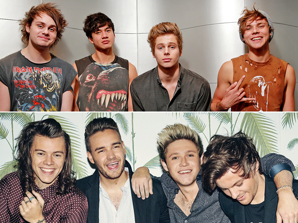 Member 5 Seconds of Summer dan One Direction Ogah Tukaran Kado Natal