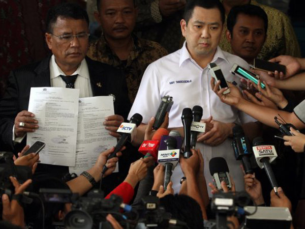 Disebut Utusan Cikeas, Ini Jawaban Hary Tanoesoedibjo Soal Tudingan Antasari Azhar