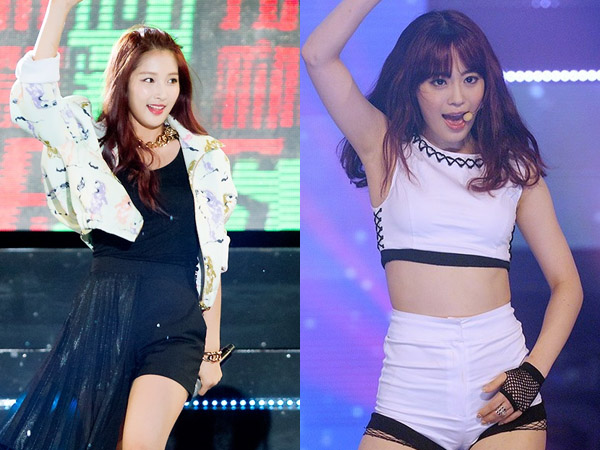 Duh, Jihyun 4Minute dan Youngji KARA Jatuh Terpeleset di Panggung 'Hallyu Dream Festival'