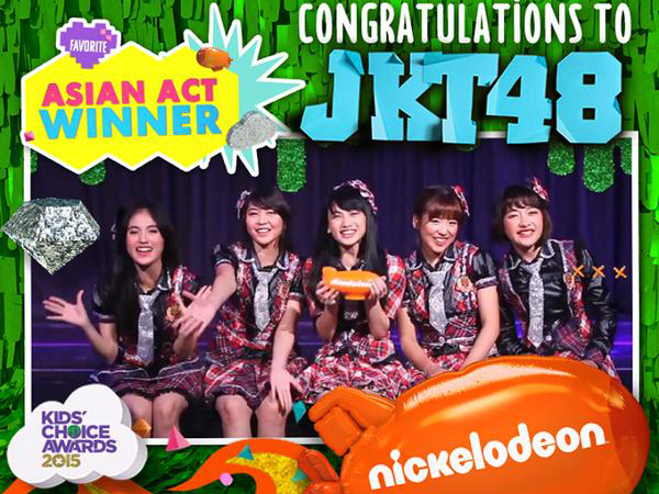 Selamat! JKT48 Menang di Nick Kids Choice Awards 2015!