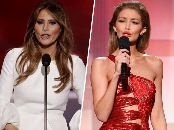Ejek Habis-habisan Melania Trump, Gigi Hadid Minta Maaf