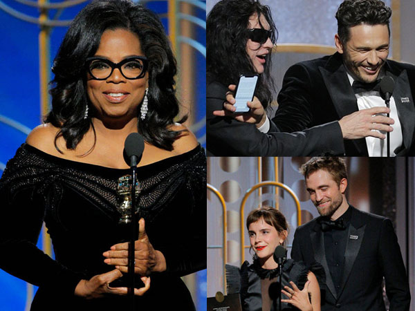 Intip 5 Momen Terbaik di Golden Globes 2018