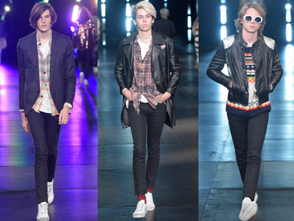 Putera Tampan 3 Aktor Senior Hollywood Debut di Runway Saint Laurent Men's Fashion Week!