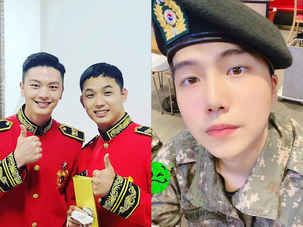 Sungjae - Hyunsik BTOB dan Jinho PENTAGON Bebas Wajib Militer Bersamaan