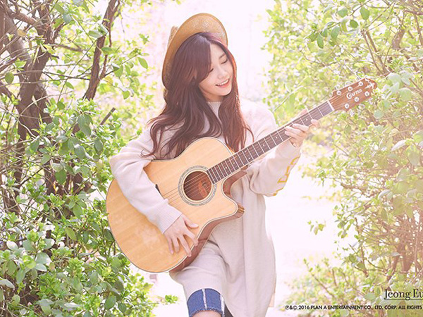 New Single: Jung Eunji - 'Hopefully Sky'