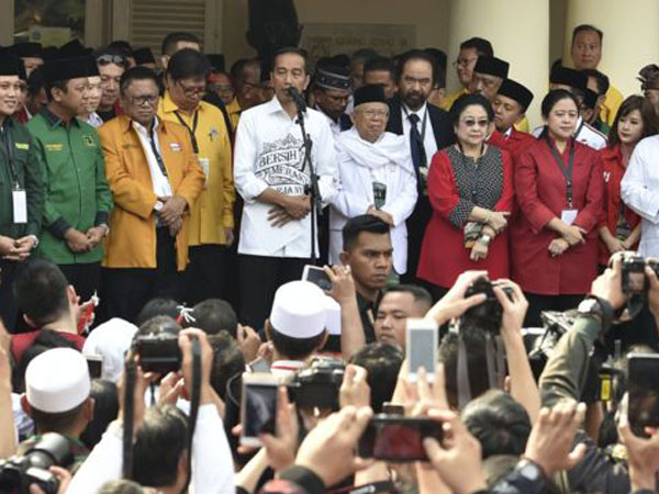 Pesan Penting Jokowi Saat Mendaftar ke KPU Bersama Cawapres Ma'ruf Amin