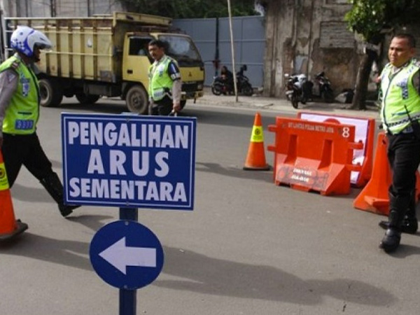 Demo Ahok Berlangsung Hari Ini, Berikut Rute Pengalihan Arus Lalu Lintasnya