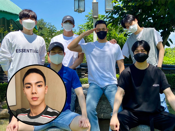 Diantar Member MONSTA X, Shownu Resmi Mulai Wamil