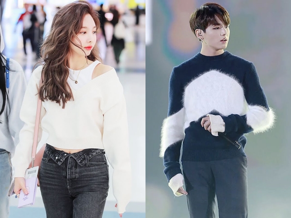 Inilah 6 Style Idola K-Pop Pakai Sweater yang Bisa Kamu Tiru