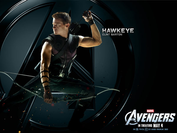 Ini Dia Kostum Terbaru Superhero Hawkeye di 'Avengers: Age of Ultron'