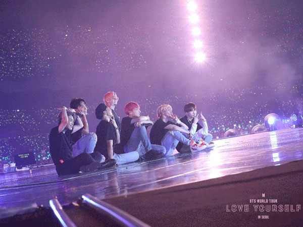 BTS Kembali Catat Rekor Box Office dengan Film Konser 'Love Yourself in Seoul'