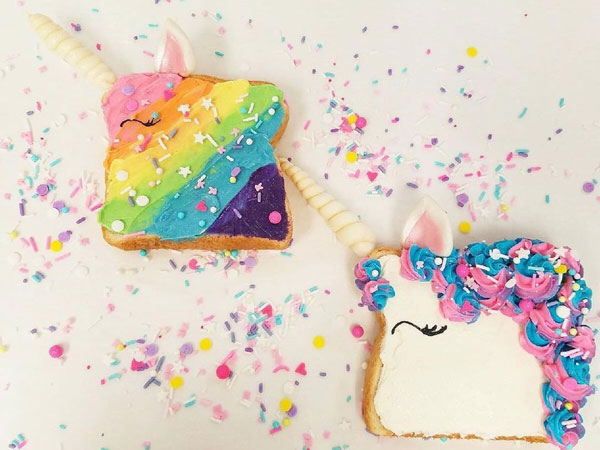 Unicorn Toast, Menu Sarapan 'Nyentrik' yang Siap Jadi Tren