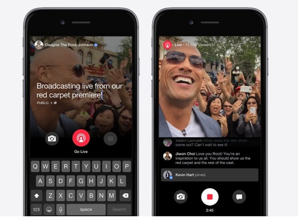 Saingi Periscope, Facebook Juga Rilis Aplikasi Live Video Streaming