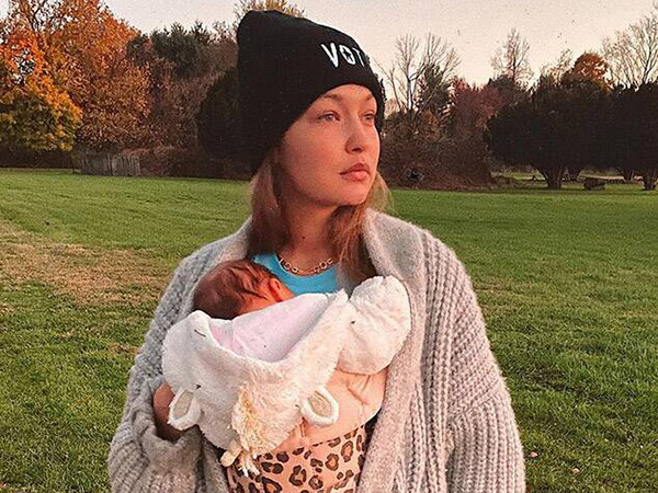 2 Bulan Melahirkan, Gigi Hadid Kembali Bekerja