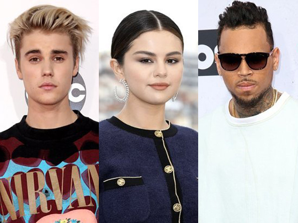 Kolaborasi Bareng Chris Brown, Justin Bieber Nyanyikan Lagu untuk Selena Gomez?