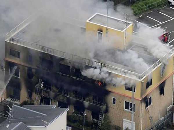 Belasan Diduga Tewas dalam Gedung Studio Animasi Terkenal Jepang, Dibakar Orang?