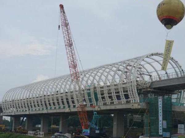 Melihat Lebih Dekat Proses Pembangunan LRT Jabodebek, Kapan Target Selesai?