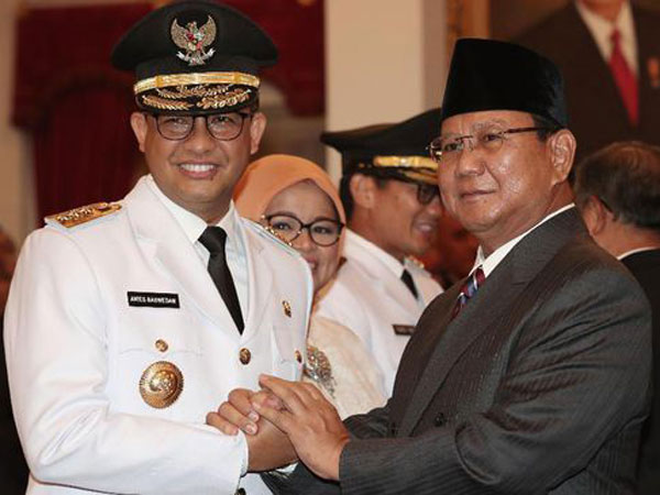 Gubernur Anies Segera Diumumkan Sebagai Calon Wakil Presiden Prabowo?