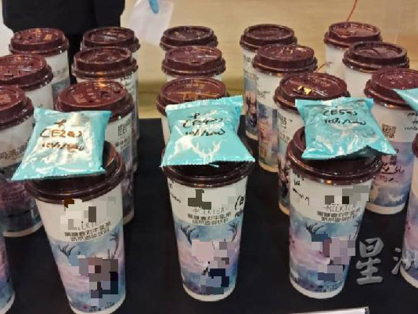 Duh, Penjual Ini Nekat Campur Bubble Tea dengan Bubuk Narkoba