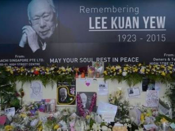 Hari Ini Jenazah Mantan Perdana Menteri Singapura Lee Kuan Yew Dikremasi