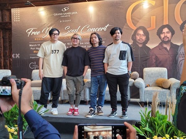 GIGI Gelar konser di Grand Sahid Jaya Jakarta