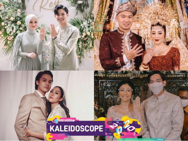 10 Pasangan Artis Menikah di Tengah Pandemi Sepanjang Tahun 2020